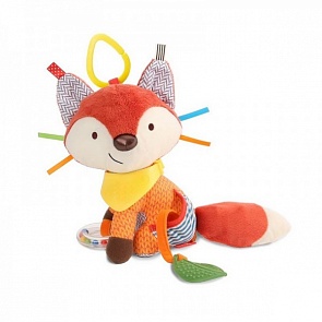 Развивающая игрушка-подвеска Лиса с прорезывателем и погремушкой (Skip Hop, SH 306206veg)